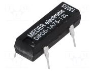 Relay: reed switch; SPST-NO; Ucoil: 5VDC; 500mA; max.500VDC; 125mW MEDER
