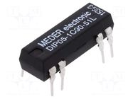 Relay: reed switch; SPDT; Ucoil: 5VDC; 0.5A; max.100VDC; max.100VAC MEDER