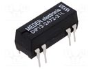 Relay: reed switch; DPST-NO; Ucoil: 12VDC; 1A; max.200VDC; 290mW MEDER