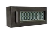 LCD TOTALIZER, 8DIGIT, 2.6 TO 3.4VDC