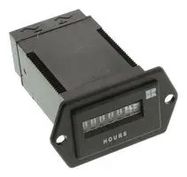 HOUR METER, 126.5VAC, 0S-99999.99H