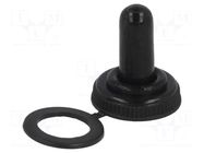 Cap; Ø12mm; Features: for TSP switch,rubber cap NINIGI