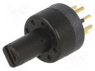 Switch: rotary; Pos: 4; 0.5A/24VDC; Poles number: 1; 45°; -20÷70°C NINIGI