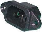 CONNECTOR, POWER ENTRY, RECEPTACLE, 15A