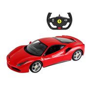 RASTAR 1:14 RC remote control car Ferrari 488 GTB (red), RASTAR