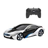 RASTAR R/C 1:24 BMW I8 remote controlled RC car (white), RASTAR