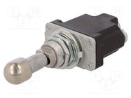 Switch: toggle; Pos: 3; SP3T; (ON)-OFF-(ON); 6A/230VAC; 15A/28VDC HONEYWELL