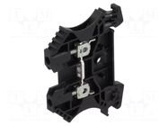 Splice terminal: rail; 24A; 800V; screw terminal; black; 2.5mm2 WEIDMÜLLER