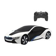 RASTAR R/C 1:24 BMW i8 remote controlled car- UV-sensitive (white and yellow), RASTAR