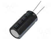 Capacitor: electrolytic; THT; 1000uF; 100VDC; Ø18x35.5mm; ±20% Elite