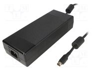 Power supply: switched-mode; 20VDC; 11A; Out: KYCON KPPX-4P; 220W MEAN WELL