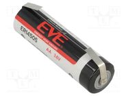 Battery: lithium; 3.6V; AA; 2700mAh; non-rechargeable EVE BATTERY