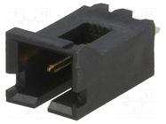 Connector: wire-board; socket; male; AMPMODU MTE; 2.54mm; PIN: 2 TE Connectivity