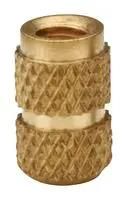 INSERT, BRASS, M6, 13.49MM