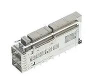 I/O CONN, R/A QSFP-DD, 76POS, 1PORT, SMT