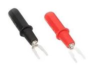 SPADE TERMINAL, HVD PROBE, RED/BLK