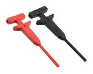 CLIP, PASSIVE PROBE, 0.8MM, BLACK/RED