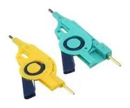QFPIC CLIP, ACTIVE PROBE, YELLOW/GREEN