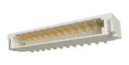 CONN, R/A HEADER, 12P, 1ROW, 0.8MM, SMT