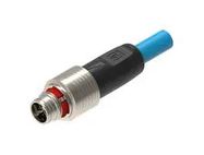 SENSOR CORD, 8P M12 PLUG-FREE END/BLU/1M