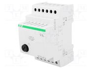 Dimmer; for DIN rail mounting; 230VAC; 4.5A; -25÷50°C; 1kW F&F