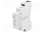 Relay: installation; monostable; SPDT; Ucoil: 12VAC,12VDC; 16A ZAMEL