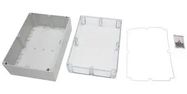 ENCLOSURE, MULTIPURPOSE, PC, GREY, CLEAR