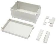 ENCLOSURE, MULTIPURPOSE, ABS, LIGHT GREY