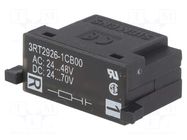 Surge arrester; RC element; Size: S0; 24÷48VAC; 24÷70VDC; 3RT20 SIEMENS