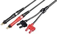 PIN TYPE TEST LEAD, BLK, RED, 1KV/2A, 3M