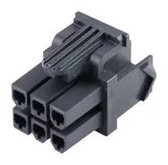 CONN HOUSING, RCPT, 6POS, 4.2MM