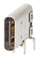 USB CONN, TYPE C 2.0, R/A RCPT, 14P, TH