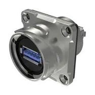 ADAPTER, USB 3.0 TYPE A RCPT-RCPT, IP67