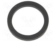 Gasket; NBR caoutchouc; Thk: 2mm; Øint: 15.8mm; Øout: 20mm; M16 