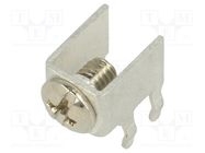 Terminal: screw terminal; THT,screw terminal; silver; 7.5x5mm KEYSTONE