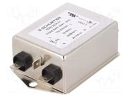 Filter: anti-interference; single-phase; 250VAC; Ioper.max: 8A SCHURTER