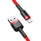 Baseus Cafule USB-A / Lightning 2.4A QC 3.0 cable 1 m - red, Baseus