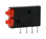 CKT BOARD INDICATOR, RED, 12.6MCD, 38DEG