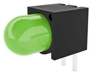 CKT BOARD INDICATOR, GREEN, 34MCD, 5MM