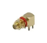 RF CONN, SMA, R/A BLKHD JACK, 50 OHM/THT