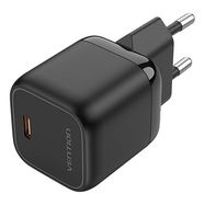 Vention FAKB0-EU USB-C GaN 30W power charger (black), Vention