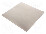 Shielding mat; 240x240x0.3mm; Permeability: 100; self-adhesive KEMET