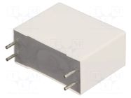 Capacitor: polypropylene; 3uF; THT; ESR: 3.4mΩ; C4AT; ±5%; 700VDC KEMET