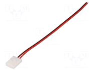 Connector: for LED stripes; for 8mm stripes; terminal; PIN: 2 LUCKYLIGHT
