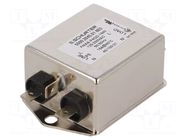 Filter: anti-interference; single-phase; 250VAC; Ioper.max: 16A SCHURTER