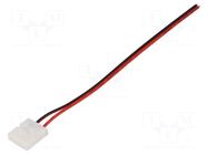 Connector: for LED stripes; for 10mm stripes; terminal; PIN: 2 LUCKYLIGHT