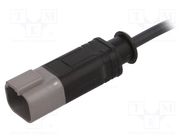 Connection lead; DT04-4P; PIN: 4; straight; 1.5m; plug; 48VAC; 8A PHOENIX CONTACT