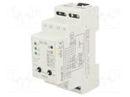 Voltage monitoring relay; 230/400VAC; for DIN rail mounting ZAMEL