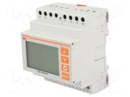 Meter: network parameters; for DIN rail mounting; LCD; DMG; 1A,5A LOVATO ELECTRIC