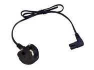 CABLE, UK PLUG-R/A IEC C7,5M, BLK